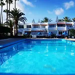 Canarian Blue Tropical Garden View & Pool