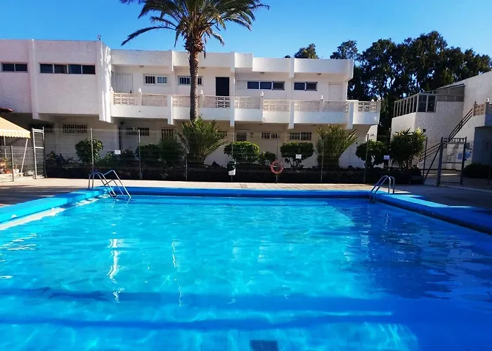 Canarian Blue Tropical Garden View & Pool *