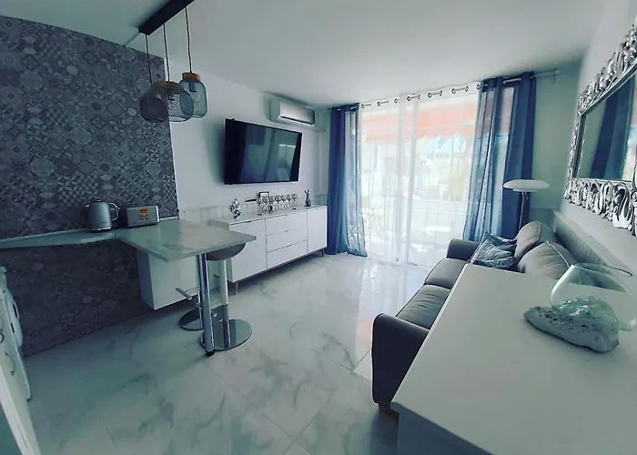 Canarian Blue Tropical Garden View & Pool Costa Del Silencio