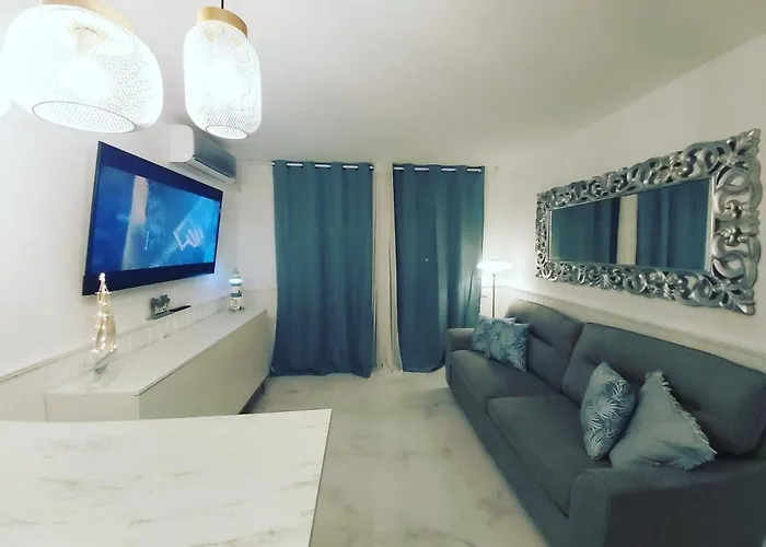 Canarian Blue Tropical Garden View & Pool Appartement *