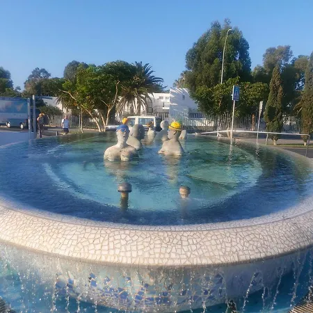 公寓 Canarian Blue Tropical Garden View & Pool