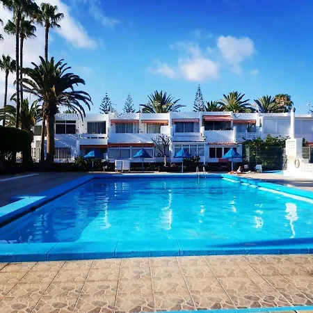 Canarian Blue Tropical Garden View & Pool Daire Costa Del Silencio