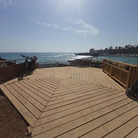 公寓 Canarian Blue Tropical Garden View & Pool 德尔锡伦西奥海岸