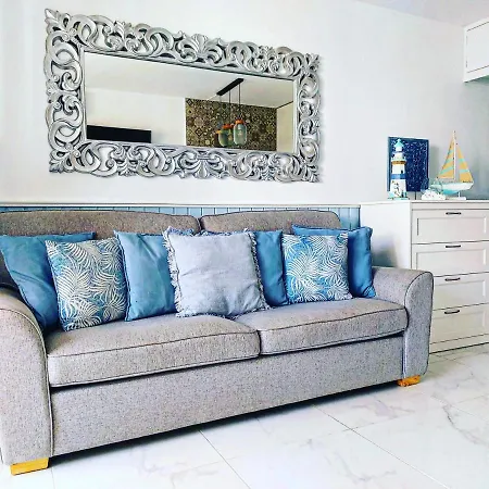 Daire Canarian Blue Tropical Garden View & Pool *