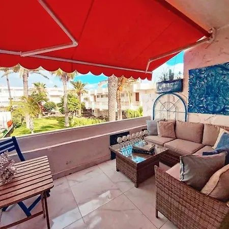 Canarian Blue Tropical Garden View & Pool *