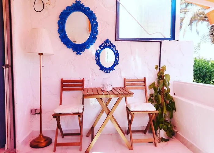 Canarian Blue Tropical Garden View & Pool Apartamento *