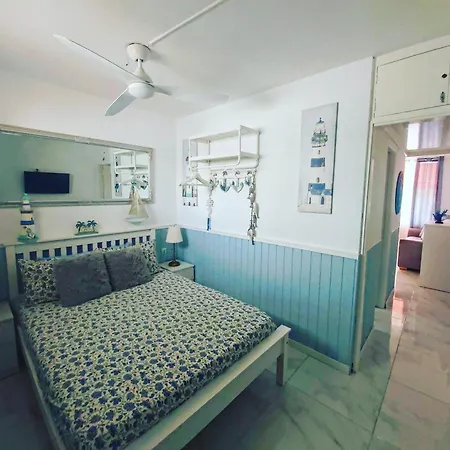 アパート Canarian Blue Tropical Garden View & Pool *